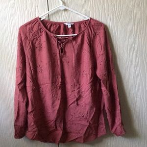 Long sleeved top